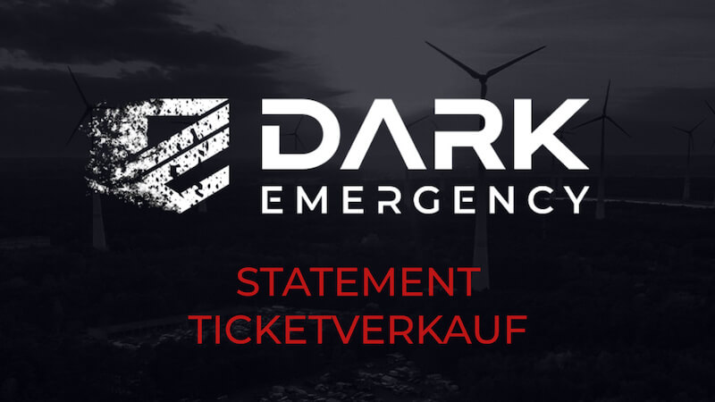 Dark Emergency 2024 Ticketverkauf Pressemitteilung - Rekordverkauf und Server Herausforderungen